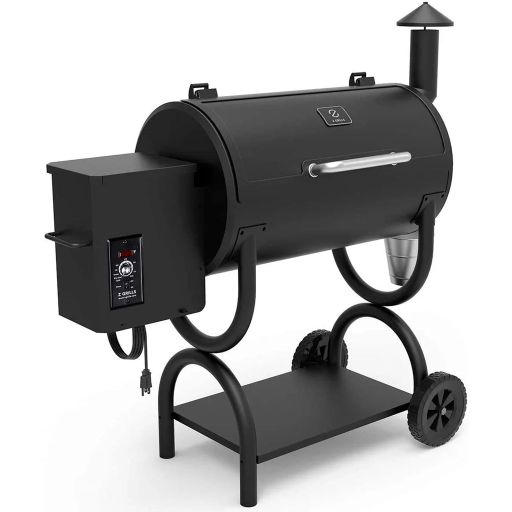 560 sq. in. Wood Pellet Grill & Smoker, 8 in 1 BBQ Grill N373