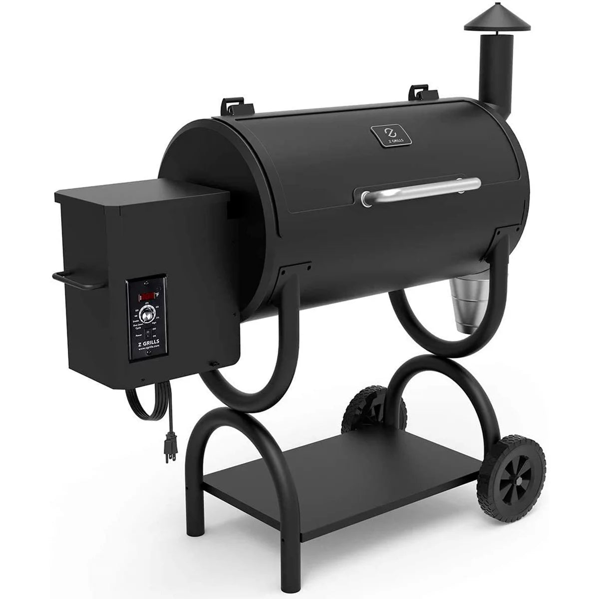 560 sq. in. Wood Pellet Grill & Smoker, 8 in 1 BBQ Grill N373
