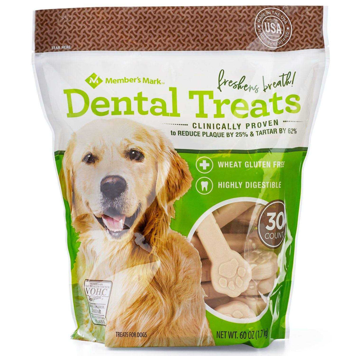 Dental Chew Treats for Dogs N66075