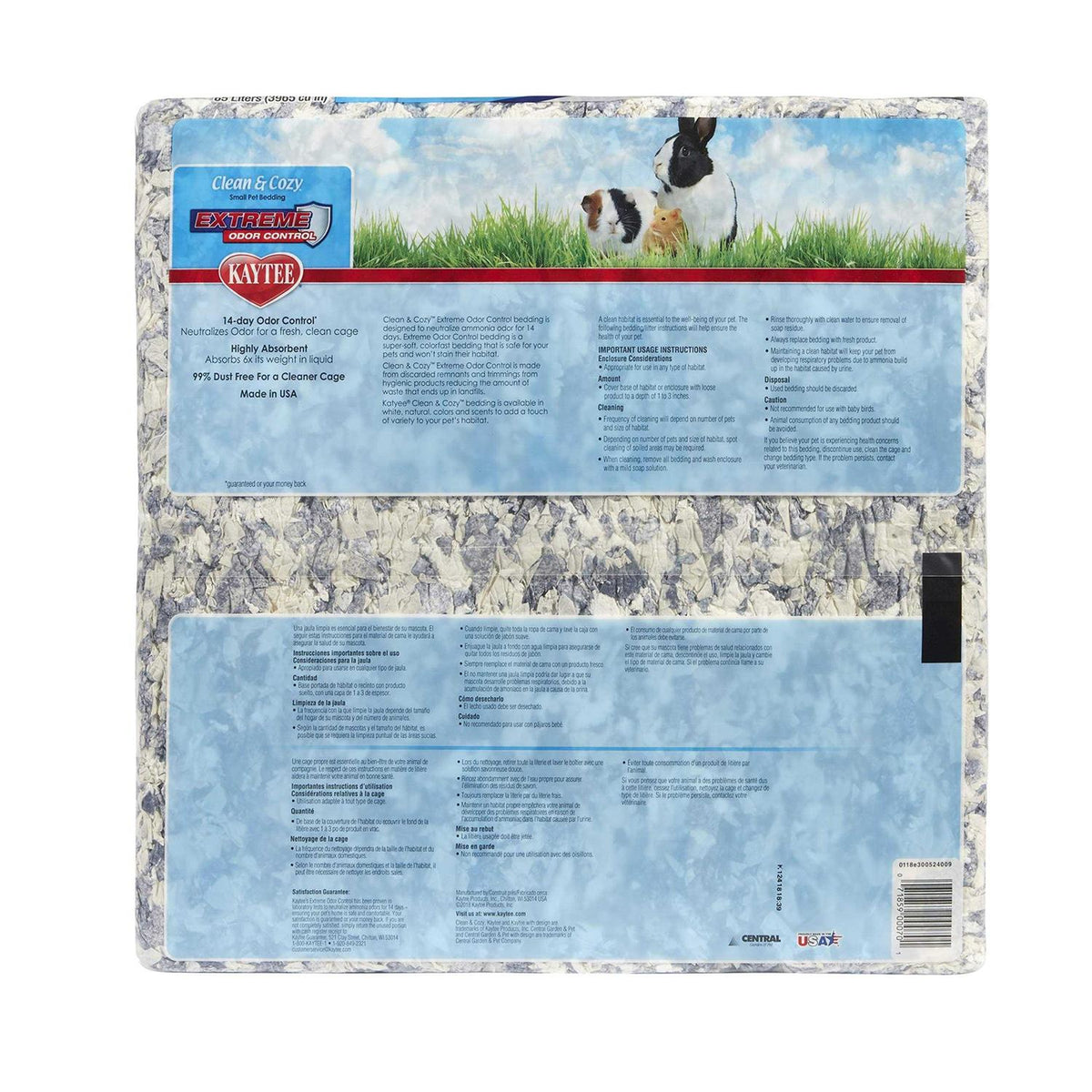 Clean Cozy Small Pet Bedding B67365