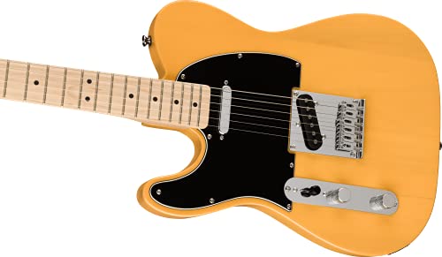 Butterscotch Blonde Maple Fingerboard Left-Handed Electric Guitar V2242