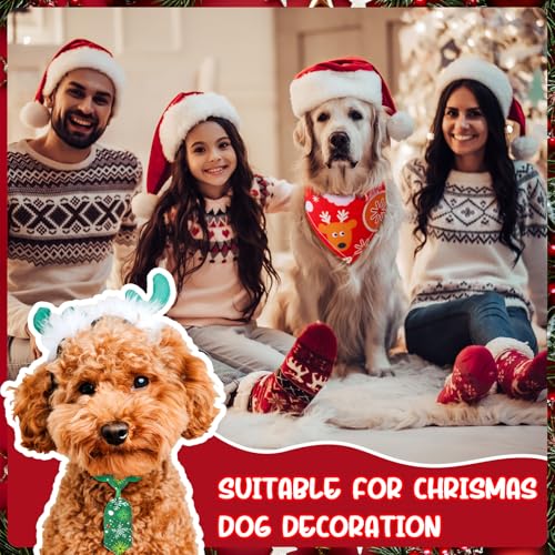 60 Pieces Christmas Dog Bandanas Y33343