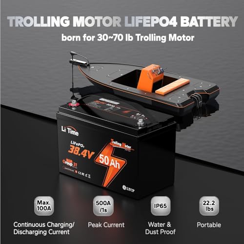 36V 50Ah LiFePO4 Battery with 43.8V 25A Charger Q2764