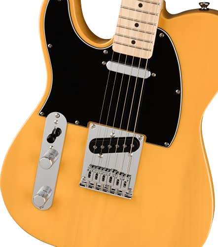 Butterscotch Blonde Maple Fingerboard Left-Handed Electric Guitar V2242