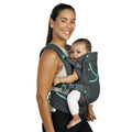 Gray Multi-Pocket Baby Carrier A544