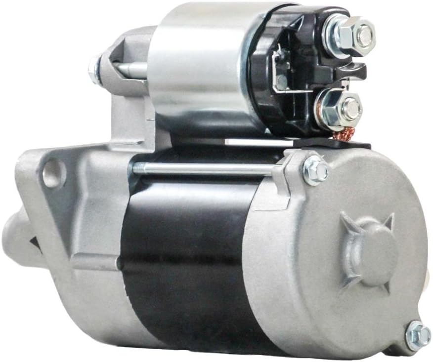 New Starter Motor Compatible With Kawasaki Engine Fd501D Fd620D Fd661D New Holland Tractor Gt20 20Hp Pack of 2 R4439