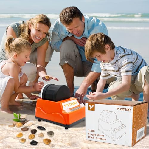 3LB Rock Tumbler Kit with Rocks and Grit G219