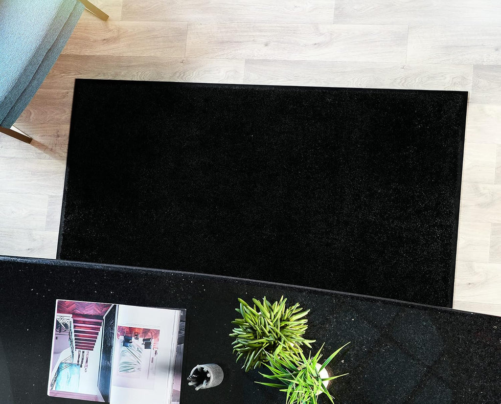 45 W x 95 L Navy Nylon Entrance Floor Mat with Rubber Backing M114600