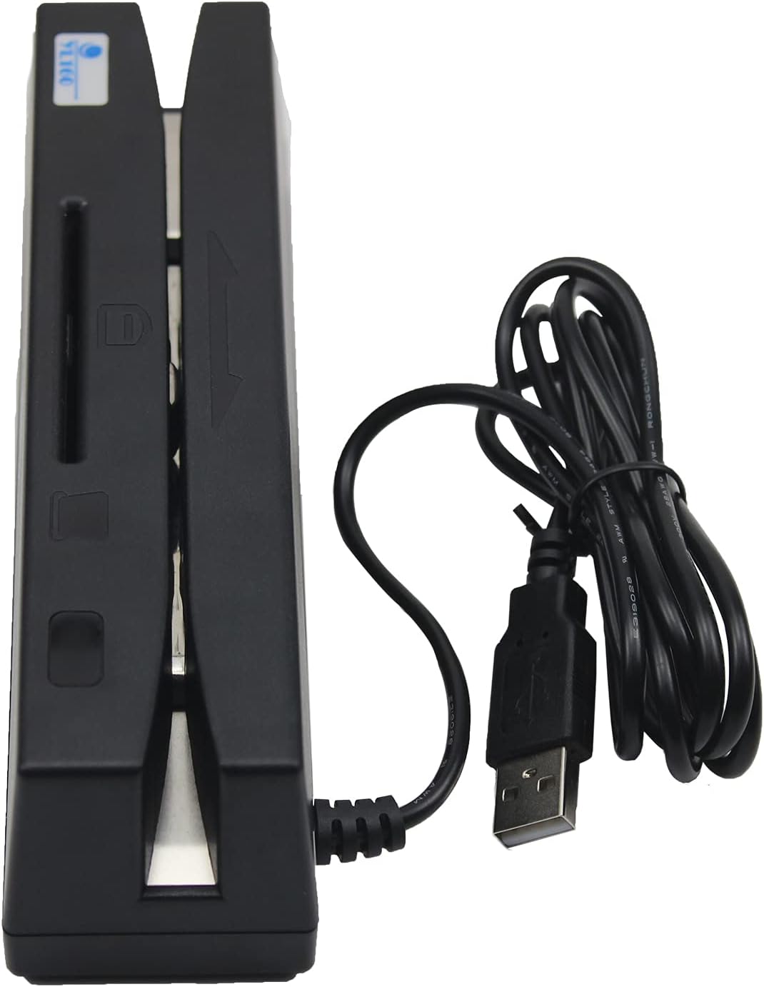 USB 4 in 1 Magnetic Swipe Card Reader with EMV Chip, RFID, PSAM Y5427