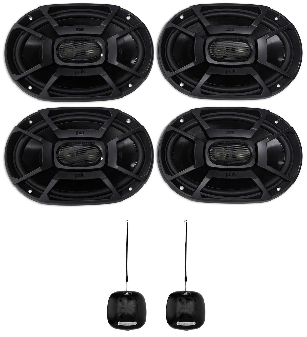 6x9 450 Watt Car Audio Speakers A6528
