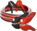Heavy Duty 25-Feet 2-Gauge Jumper Cables with LED Lights R25418