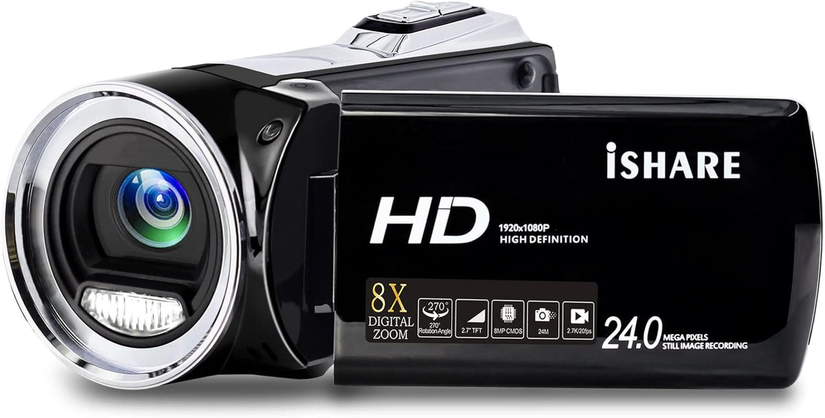 48MP 4K Digital Camera with WiFi and 3.0 Inch Flip Screen V13460