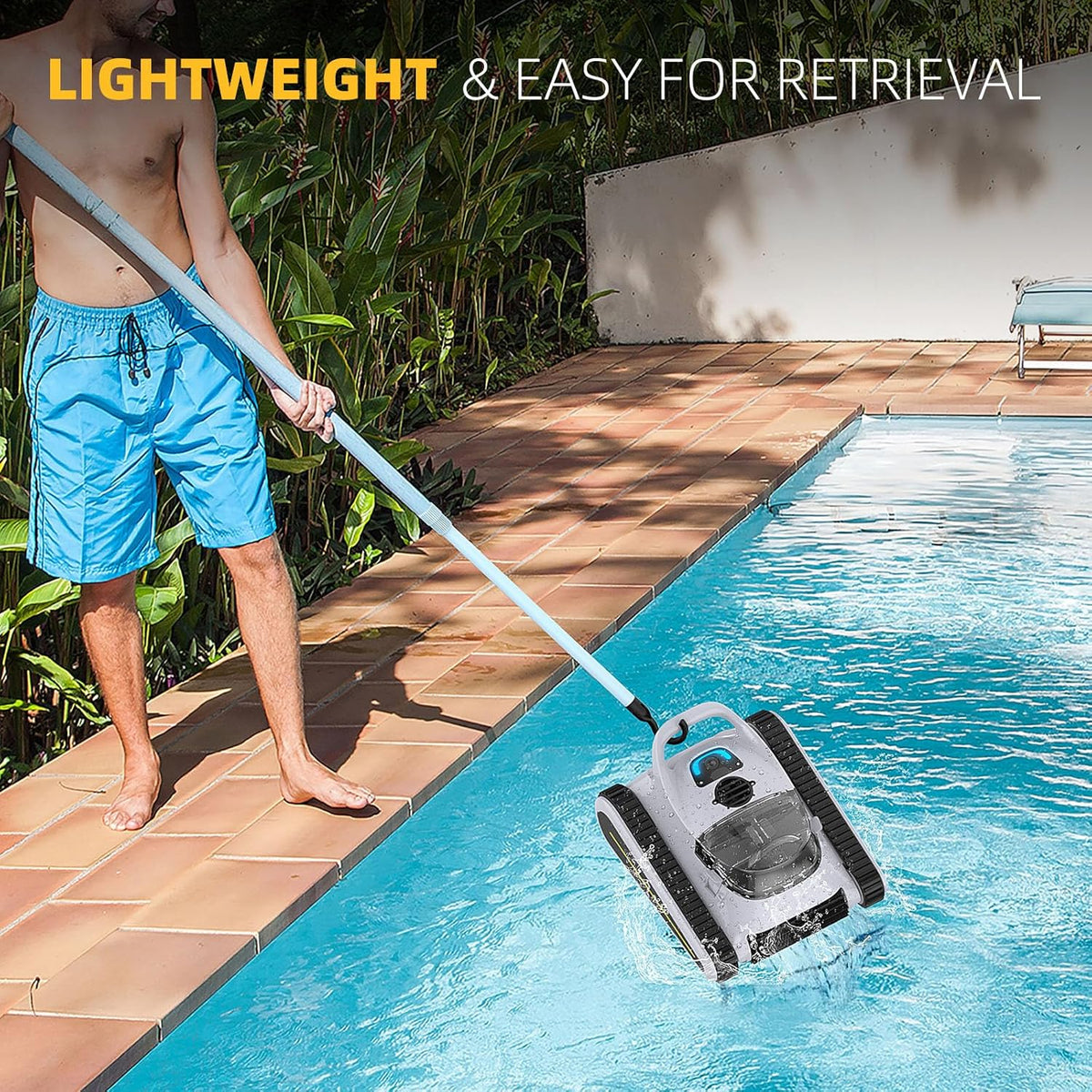 Grey Robotic Pool Cleaner B76377