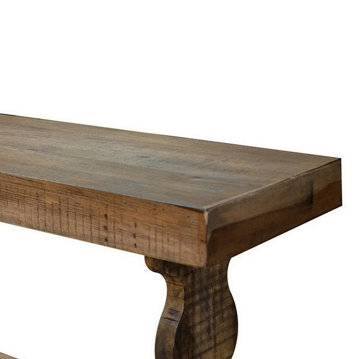 70 Inch Solid Pine Wood Bench F9722