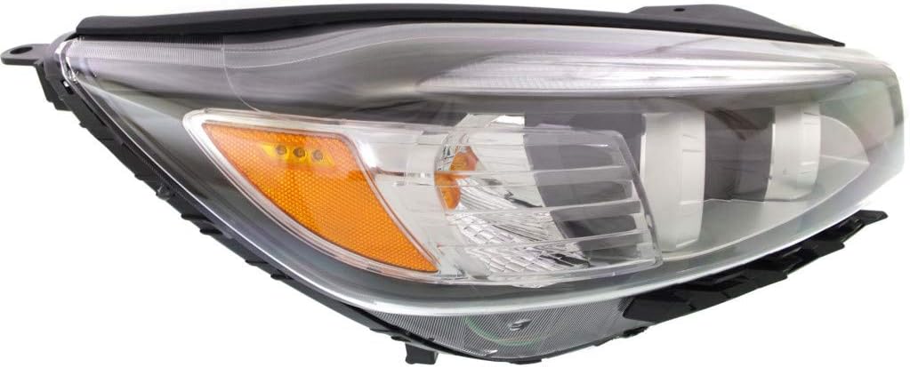 Kia Sorento Headlight Assembly 2016 2018 Passenger Side Halogen with Bulbs W816828