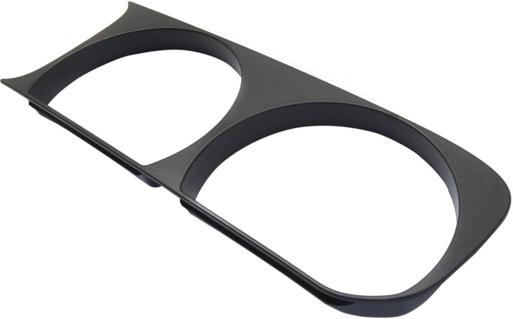Headlight Bezel for Dodge Challenger 2008-2014 Passenger Side Black Pack of 2 O328