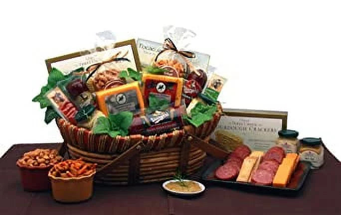 Meat and Cheese Gift Basket Y878