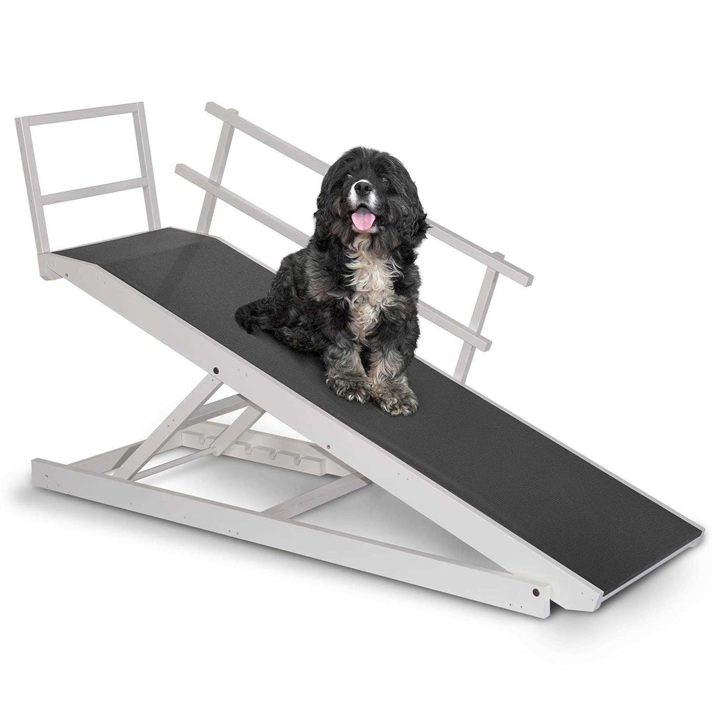 Large Adjustable Height Dog Bed Ramp E112750