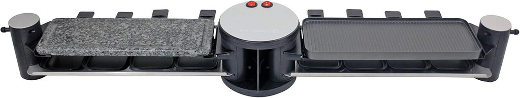 8 Person Swivel Raclette Cast Aluminum Grill Q90479