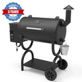 560 sq. in. Wood Pellet Grill & Smoker, 8 in 1 BBQ Grill N373