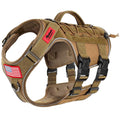 Tactical Dog Harness Reflective No Pull with Handle T651