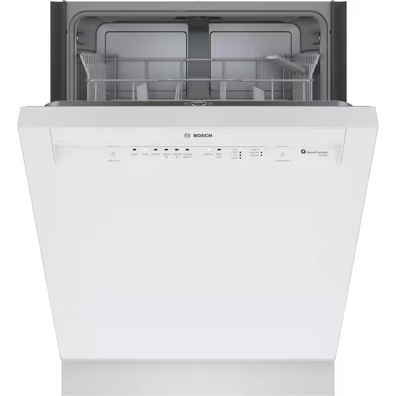 White Front Control Tall Tub Dishwasher with Stainless Steel Tub V269571