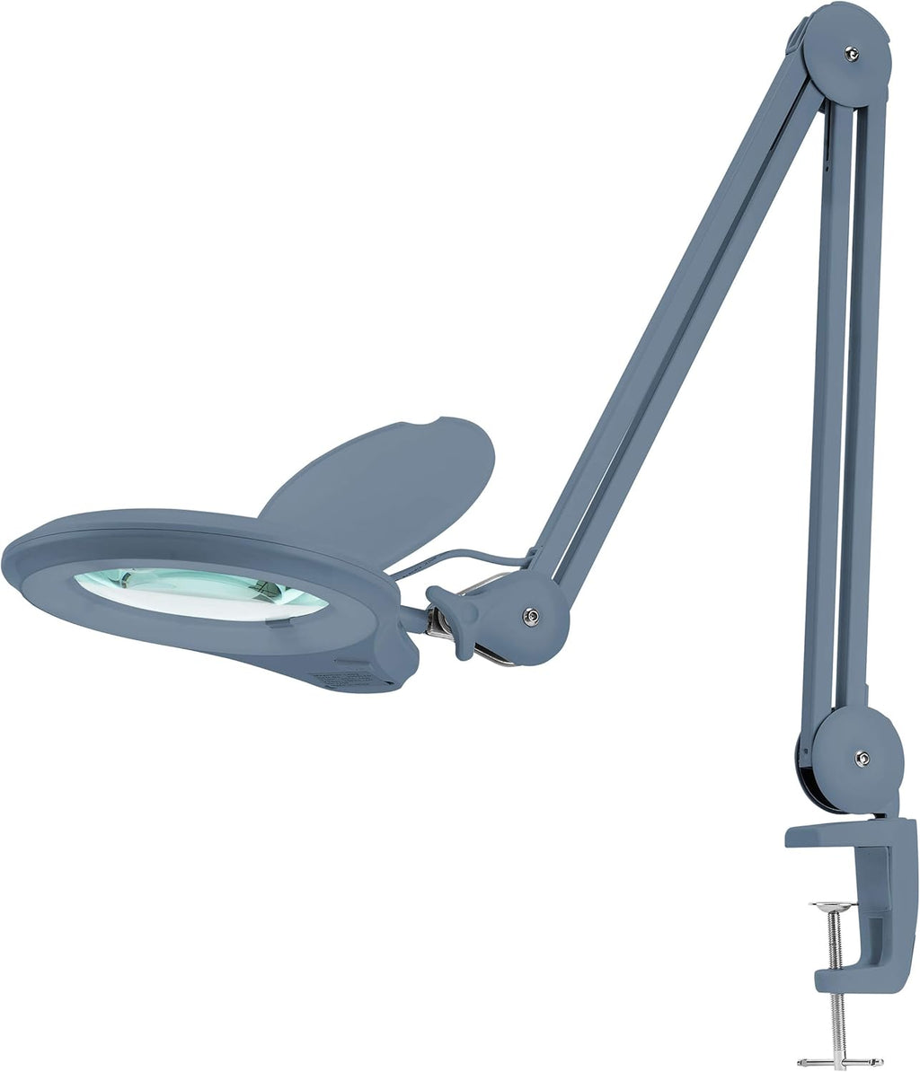 60 Pcs SMD LED Magnifying Lamp with Clamp, 5 Inches Diameter Lens A346