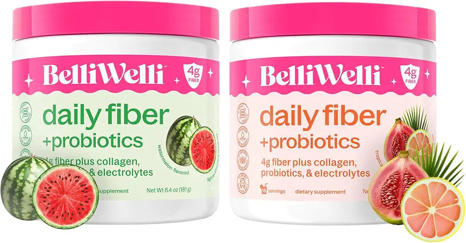 Fiber Supplement Bundle with Collagen, Probiotics & Electrolytes E2754