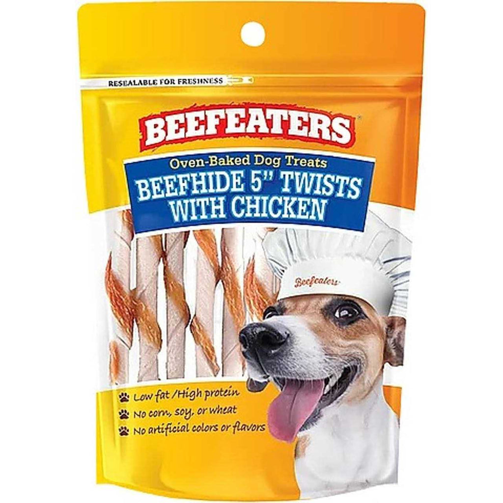 Oven Baked Beefhide Chicken Twists Dog S72360