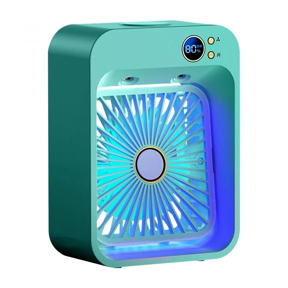 USB Mini Cooler Purification and Humidification Refrigeration Fan B673