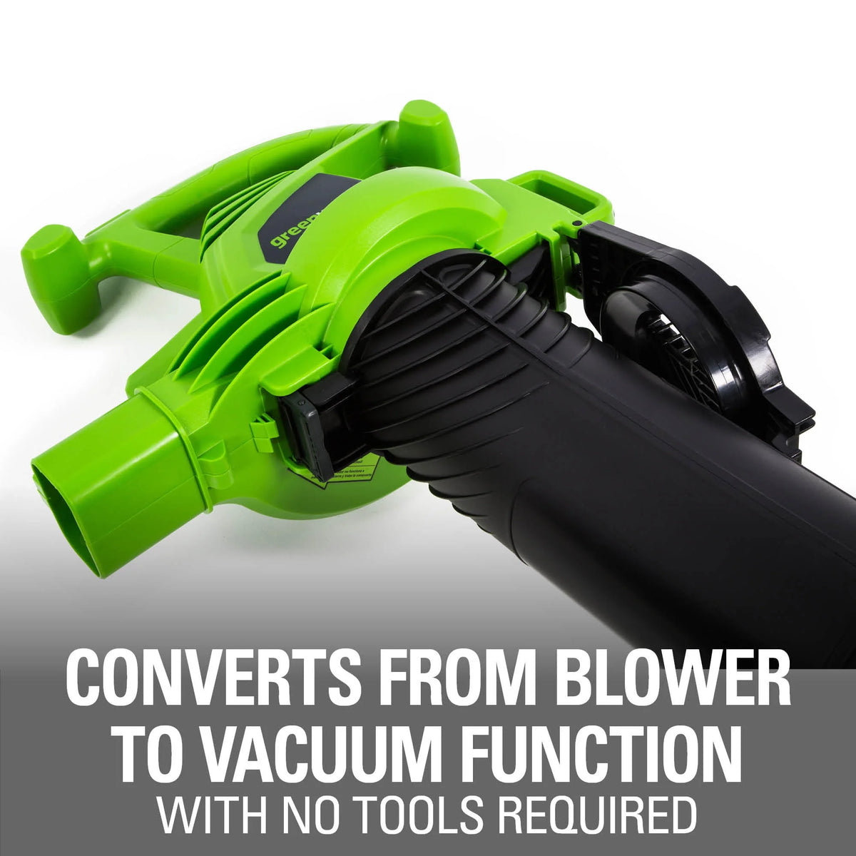 12 Amp 375 CFM Corded Electric Leaf Blower/Mulcher/Vacuum N93348