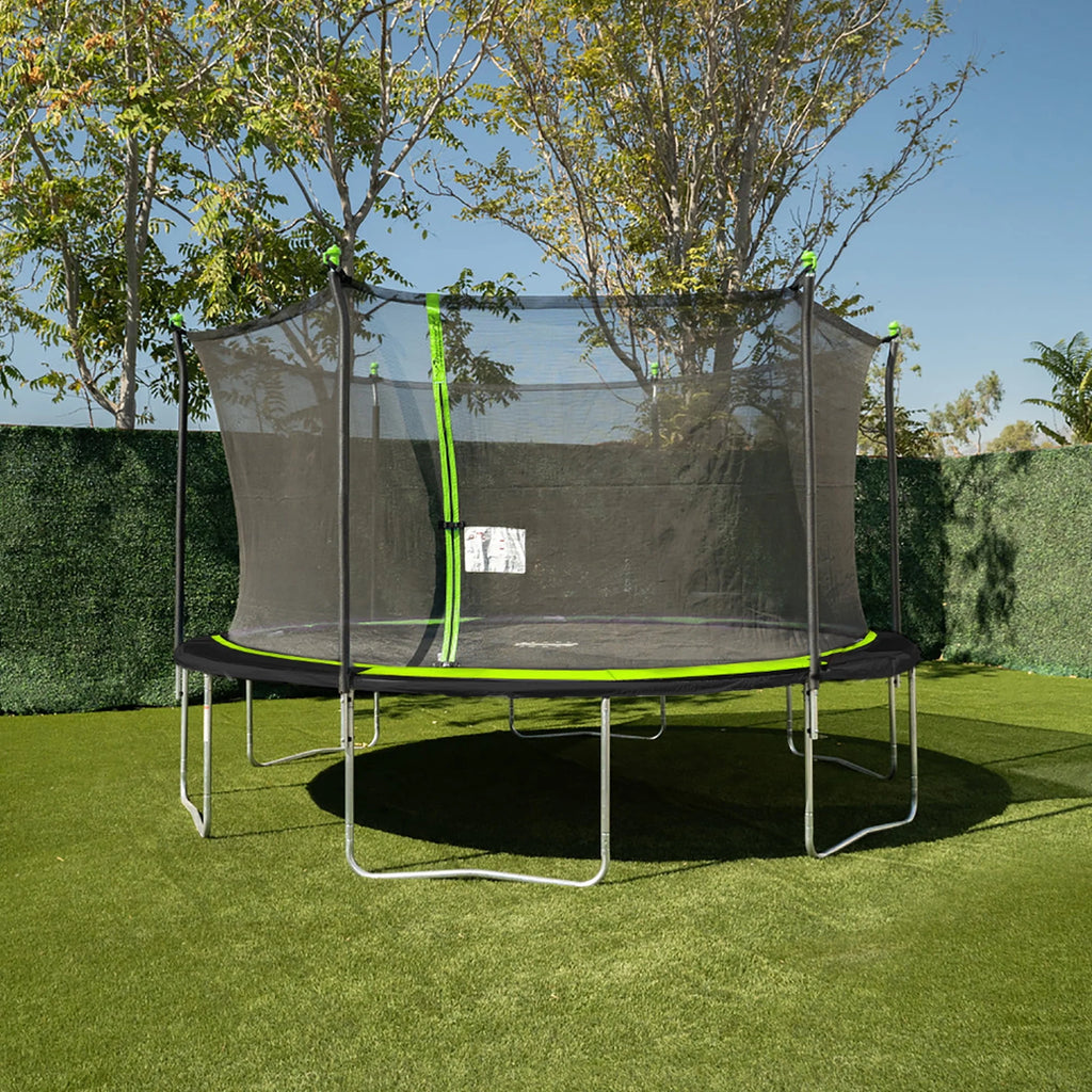 14ft Trampoline with Enclosure E2430