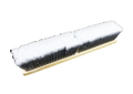 36" Grey Soft Tip Push Broom, Lacquered Wood D92038