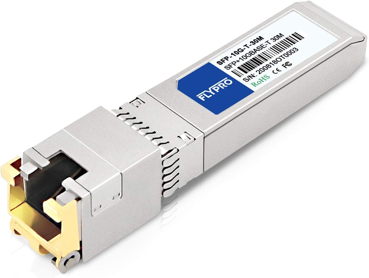 10GBase-T SFP+ to RJ45 Copper Module, Pack of 2 J668