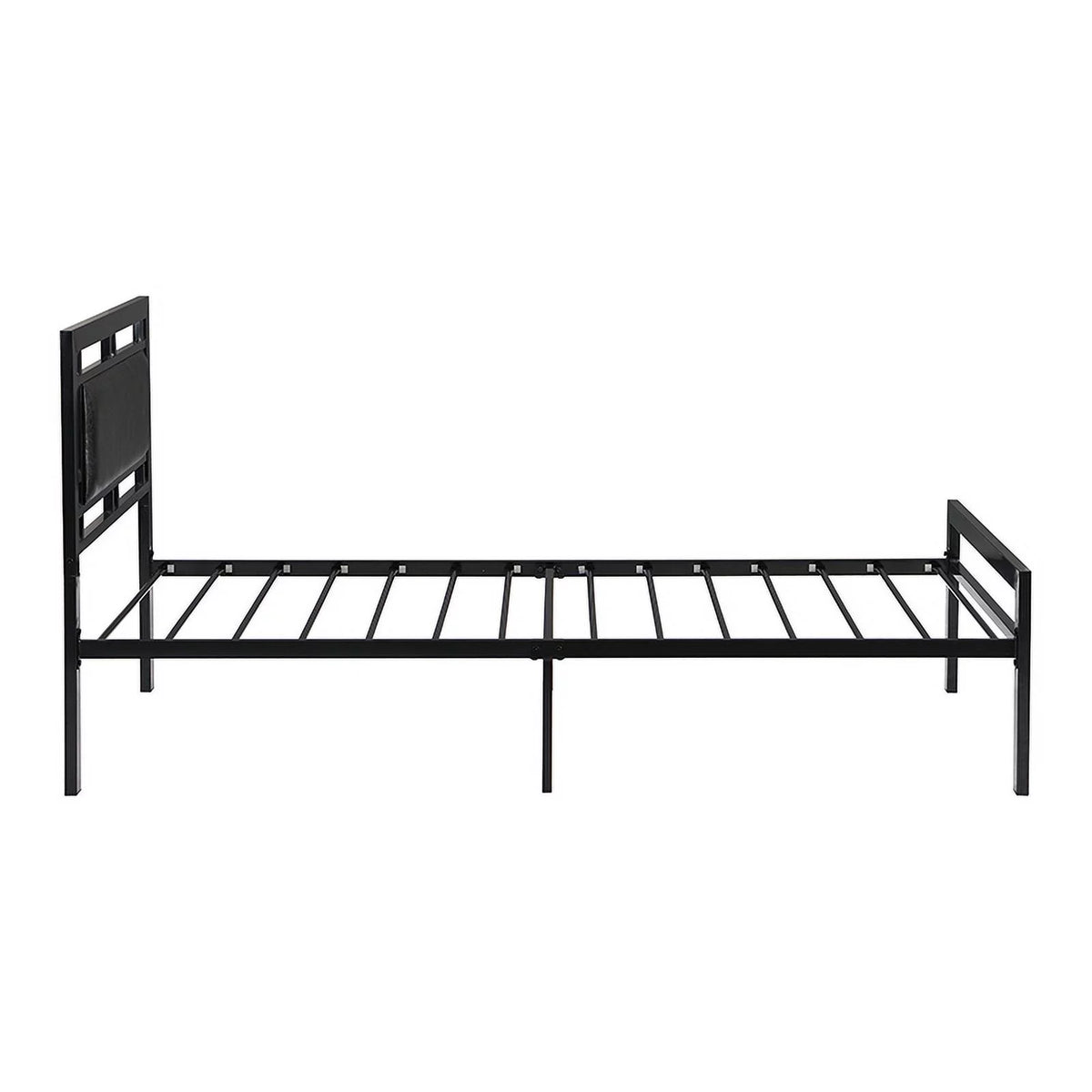 Twin Size Black Metal Bed Frame C476509