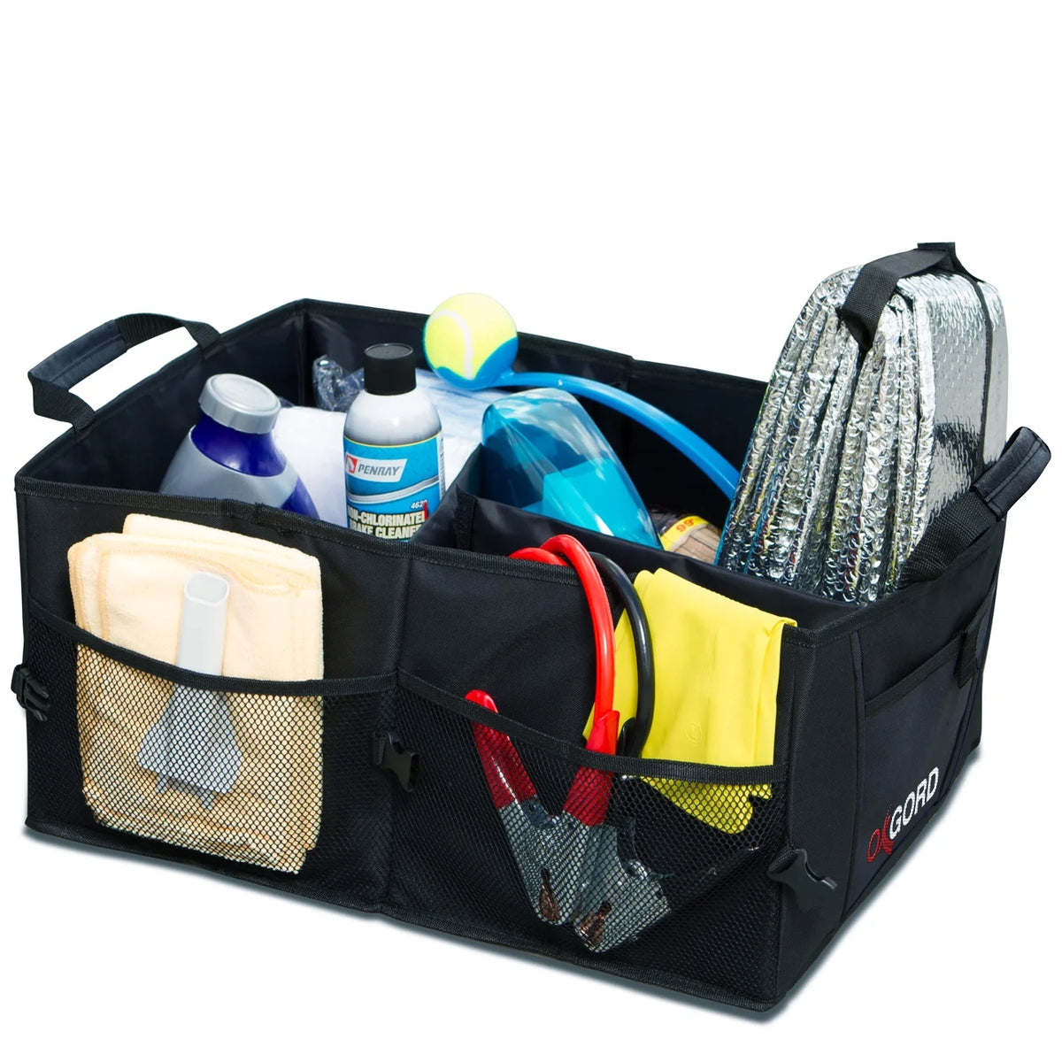 Auto Trunk Storage Organizer Bin with Pockets T931014