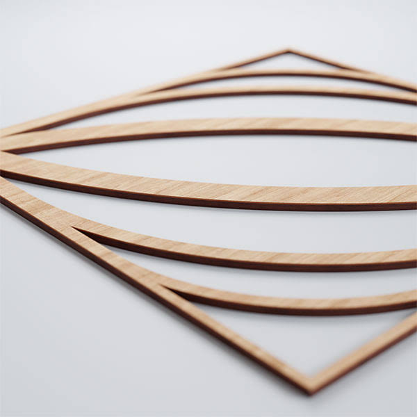 Large Otis Decorative Fretwork Wood Wall Panels N408