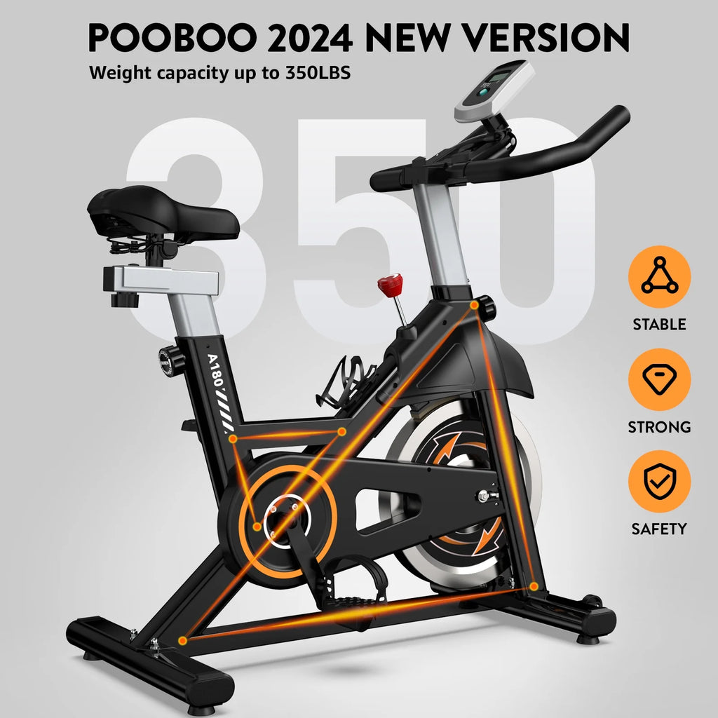 Indoor Cycling Exercise Bike 35 Lbs Flywheel X6392