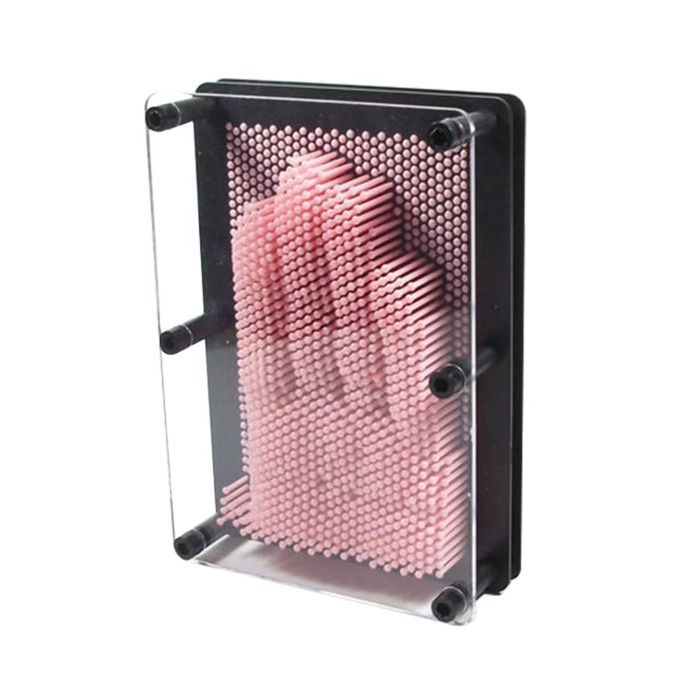 Large Size Pink 3-Dimensional Pin Art Board Toy S9408
