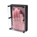 Large Size Pink 3-Dimensional Pin Art Board Toy S9408