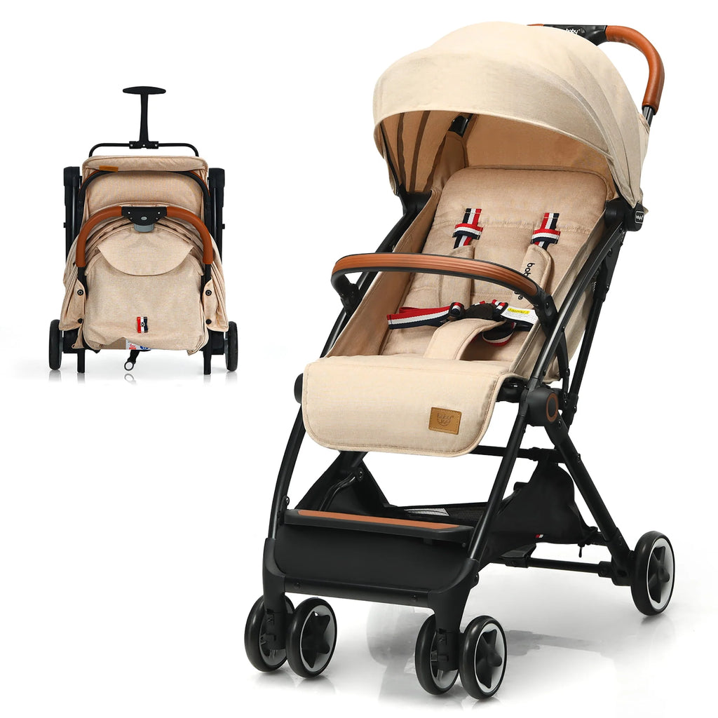 Lightweight Aluminium Baby Stroller with Net J769102