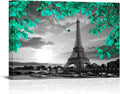 Teal 20x30 Inches Stretched and Framed Canvas Wall Art J2010