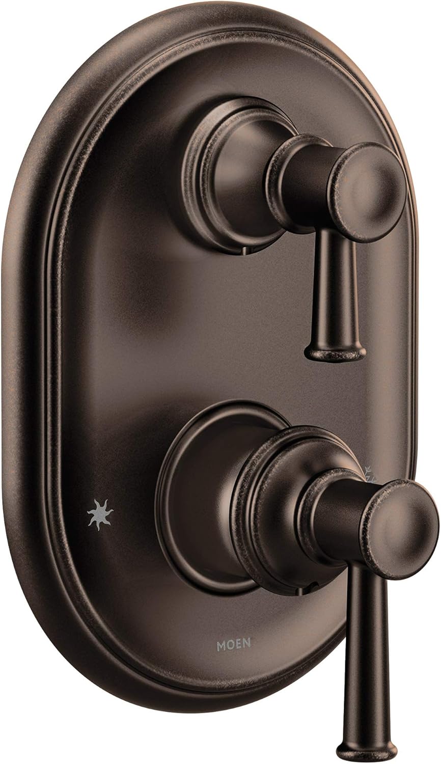 Polished Nickel 2-Handle Shower Trim with Integrated Transfer Z874