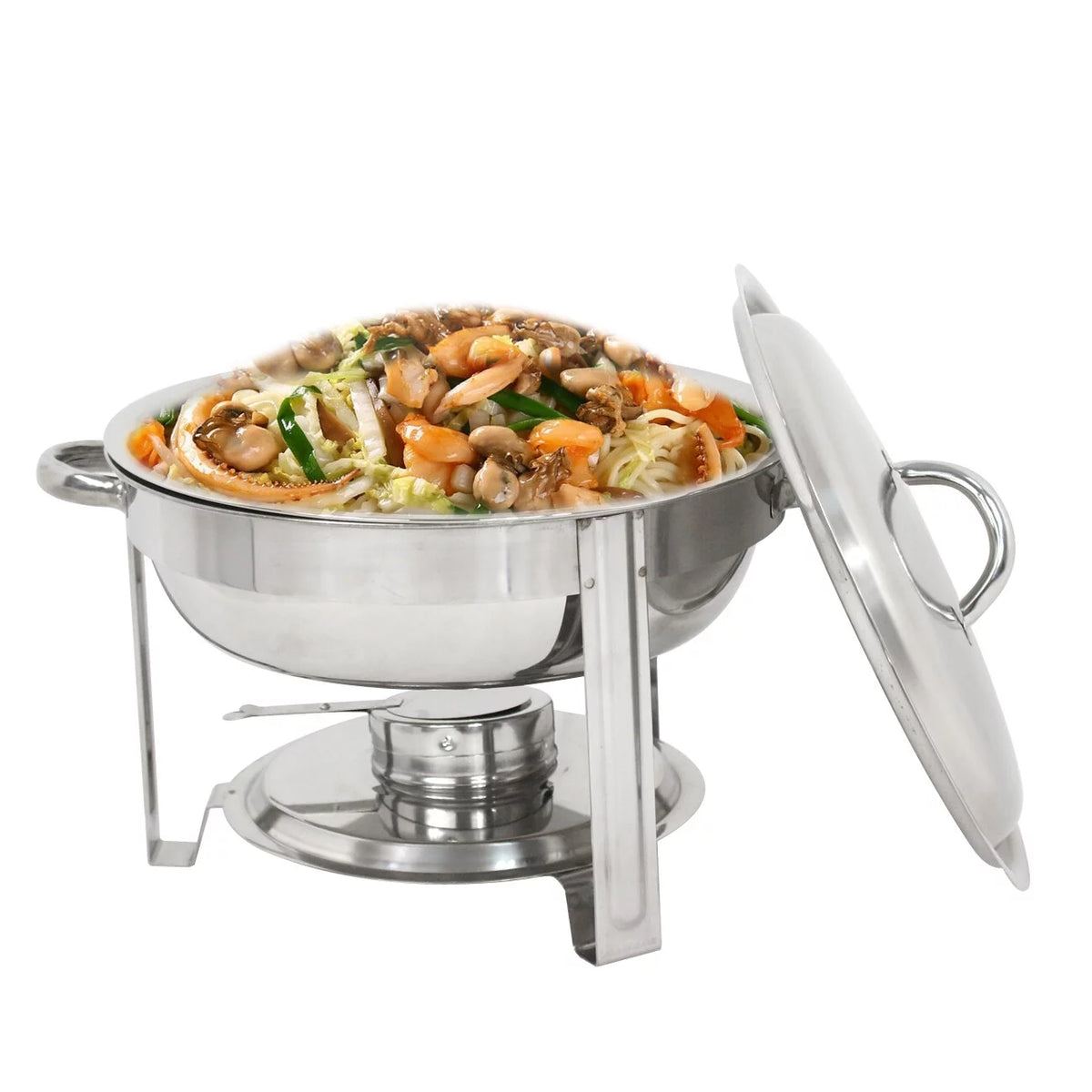 Round Chafing Dish 5Qt Buffet Stove Set U432