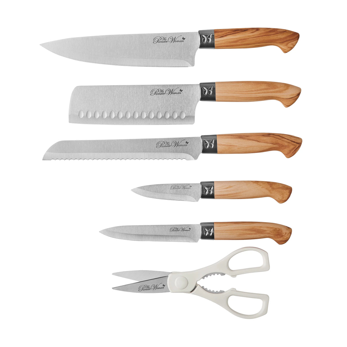 11-Piece Stainless Steel Knife Block Set U2626