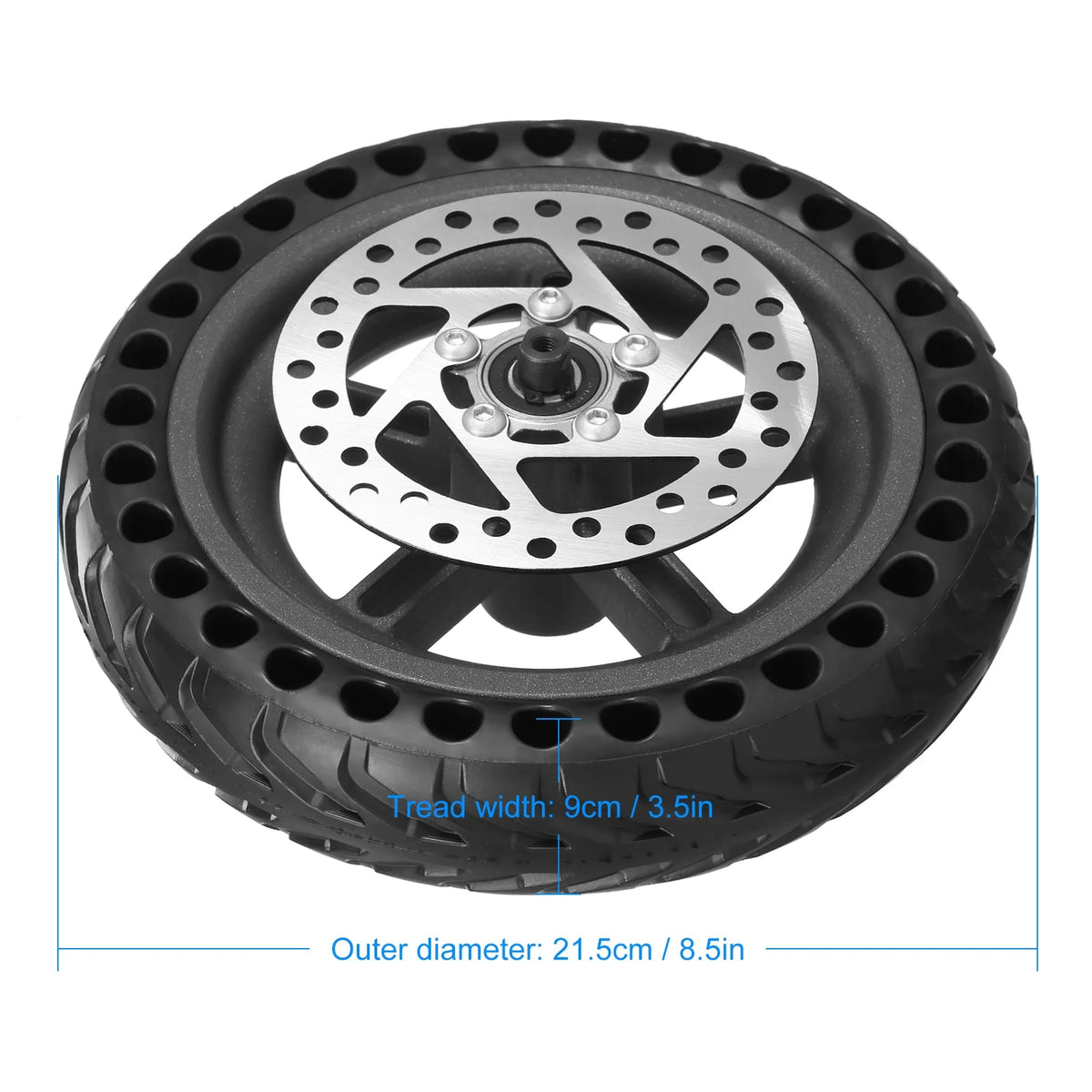 8.5 inches Solid Electric Wheel with Hub Disc Brake R760993