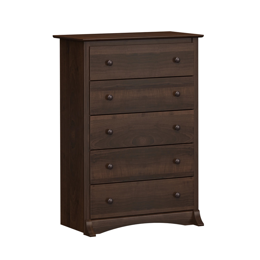 5 Drawer Espresso Chest K84220