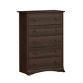 5 Drawer Espresso Chest K84220