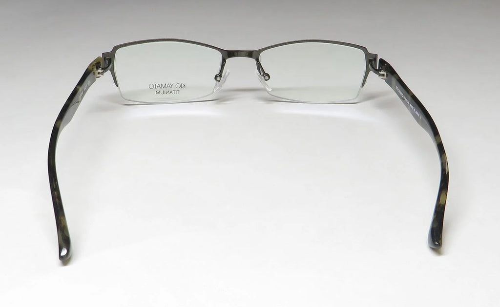 Titanium Half-Rimless Eyeglass Frame V2891