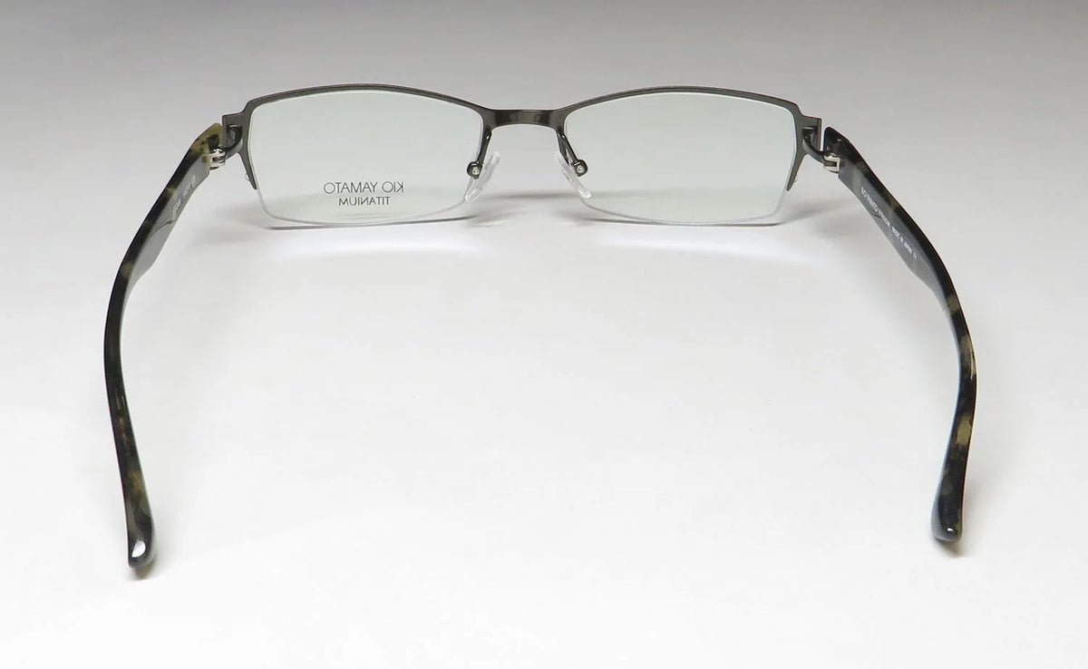 Titanium Half-Rimless Eyeglass Frame V2891